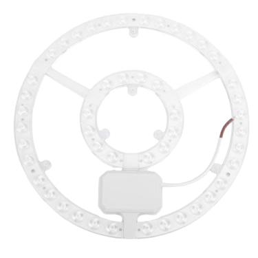 Imagem de Dpofirs Painel de Luz de Ventilador de Teto LED de 48 W, Placa de Luz de Retrofit LED Magnética de 10,6 Polegadas de Teto para Sala de Estar do Quarto, Branca