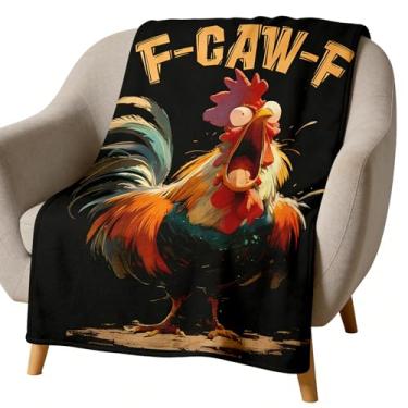 Imagem de Mantas Engraçadas para Adolescentes | Grande e Quente com Humor de Inverno,Cobertores de Novidade para Cama e Decoração de Quarto - para Sofá Quarto Sala de Estar Casa de Campo Escritório Homens Mulhe