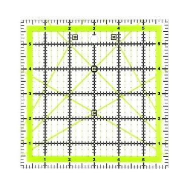 Imagem de Régua De Quilting Quadrada, Moldes Para Corte De Tecido, Réguas De Acr