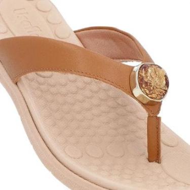 Imagem de Chinelo de Dedo Usaflex Amortecedor Palmilha Massageadora-Feminino