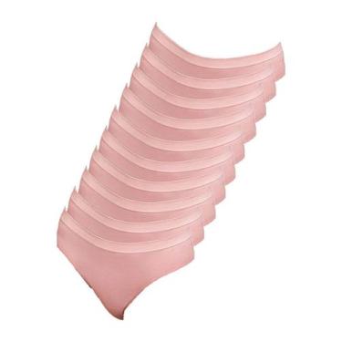 Imagem de Kit com 10 Calcinhas Biquíni Hope S38020, Rosa, P