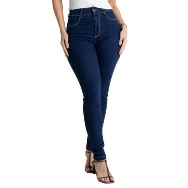 Imagem de Calça Jeans Sawary Push Up - 281540 - Azul escuro 44, Azul, 44