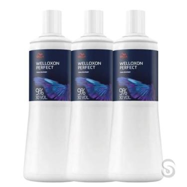 Imagem de 3x Wella Welloxon Perfect Oxidante 9% 30 Vol. 1 L (3 itens)