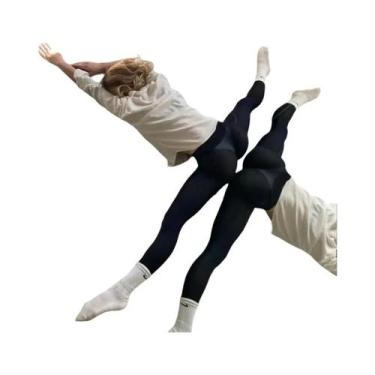 Imagem de Leggings Sem Costura De Cintura Alta Para Mulheres, Levanta O Bumbum, 