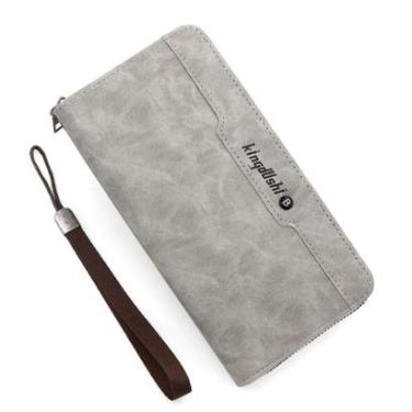 Imagem de CARTEIRA LONGA SOCIAL COURO PORTA DOCUMENTOS TELEFONE CARTÕES-Feminino