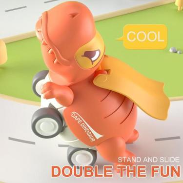 Imagem de Dinosaur Children Push Toy Car Baby Boy Puzzle sem puxar par - Gloome 