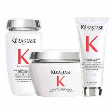 Imagem de Kérastase Première Kit  Shampoo + Condicionador + Máscara - Kerastase,