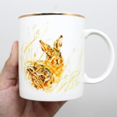 Imagem de Kit Jogo De Caneca De Páscoa 6Pçs Coelho Em Argila De 380ml