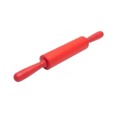 Imagem de Rolo de Massa de Silicone Antiaderente 43,7X5,4CM Massa Pizza Pães Pão Padaria Multicolorido