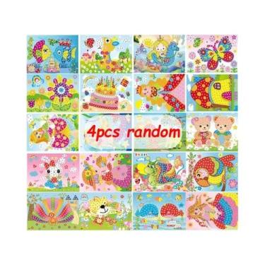 Imagem de Adesivos De Cristal Em Forma De Diamante Coloridos Kits De Arte DIY 4-