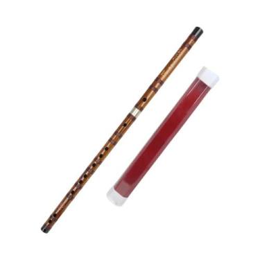 Imagem de Flauta De Bambu Profissional Dizi, Flauta Transversal, Instrumento Mus
