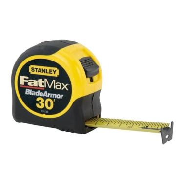 Imagem de STANLEY Fita Métrica Fatmax, 30 Pés (33-730) 30 Pés Amarelo