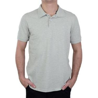 Imagem de Camisa Polo Masculina Ogochi Essencial Slim Verde - 00752-Masculino