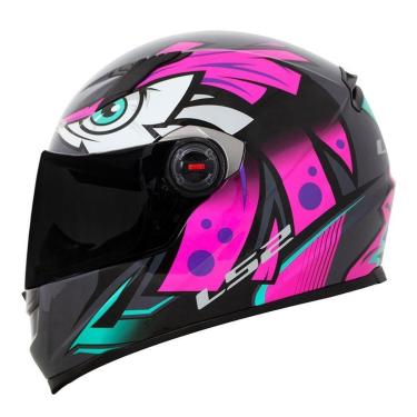 Imagem de CAPACETE LS2 CLASSIC TRIBAL ROSA-Feminino