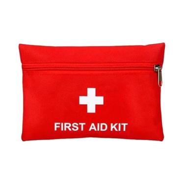 Imagem de Kit Médico De Primeiros Socorros Portátil Mini Para Viagem, Camping E 