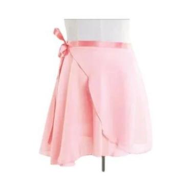Imagem de Saias De Chiffon Com Cadarço Para Mulheres, Saias Mini De Dança Para M