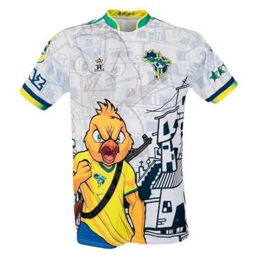 Imagem de Camisa | Camiseta Seleção de Quebrada - Favela Brasileira - Brasil-Masculino
