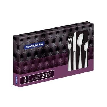 Imagem de Faqueiro Tramontina em Aço Inox Sonata - 24 Peças