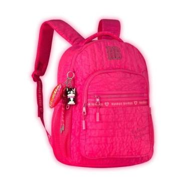 Imagem de Mochila Costas Rebecca Bonbon Passeio Meninas Escolar Rosa