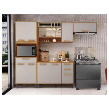 Imagem de Cozinha Completa Itatiaia Nápoles com Balcão - 10 Portas 3 Gavetas, Of