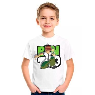 Imagem de Camiseta Desenho BEN10 Moda Infantil Roupa Criança 01, Modelo 01, 16