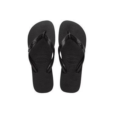 Imagem de Chinelo Havaianas Top FC Infantil, Preto, 29/30