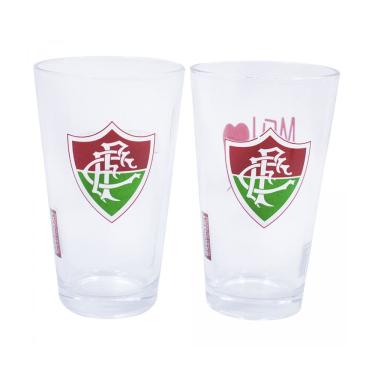 Imagem de Jogo 2 Copos Vidro 475Ml - Fluminense