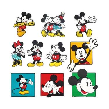Imagem de Charmes De PVC Para Sandálias Disney Mickey Minnie E Pato Donald Para 