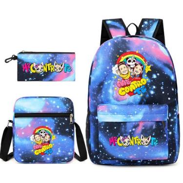 Imagem de Mochila escolar Set Me Controla: 3 unidades com bolsa de ombro - yiwei