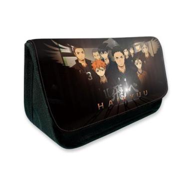 Imagem de Estojo para lápis Haikyuus Printing Dupla Camada de Poliéster - yiweis