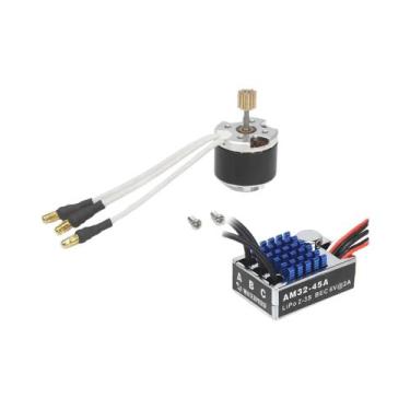 Imagem de Kit De Motor Brushless E ESC Para Carro RC Crawler 1/12 2322 2600KV 28