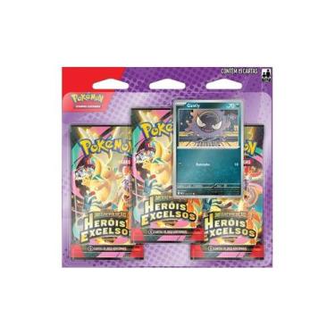 Imagem de Tcg Pokemon Blister Triplo Mega Evolução Heróis Excelsos Gastly - Poké