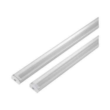 Imagem de Perfil De Alumínio LED Para Fita De LED 5050 2835, Suporte De Lâmpada 