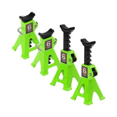 Imagem de Suportes De Metal Para Carrinhos RC Escala 1/24 (4 Peças) - Decoração 