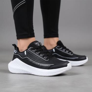 Imagem de Tênis Feminino Esportivo Academia Caminhada Confortável Leve - Sandstr