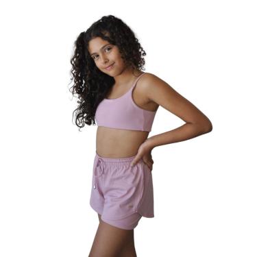 Imagem de Shorts Infantil Menina Duplo Cooper Best Fit Original-Feminino