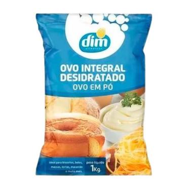 Imagem de Ovo Integral Desidratado Em Pó Pasteurizado 1kg Dim Ovo Integral