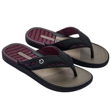 Imagem de Chinelo Masculino Tiras Largas Texturizadas Estiloso Cartago-Masculino