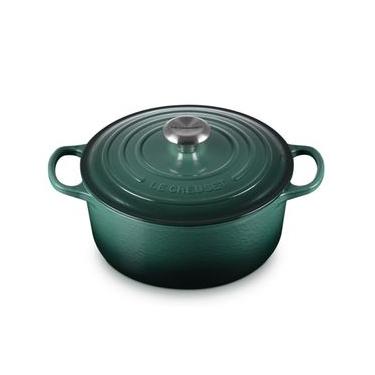 Imagem de PANELA REDONDA LE CREUSET SIGNATURE 28CM EM FERRO FUNDIDO VERDE ARTICHAUT 21177287954430