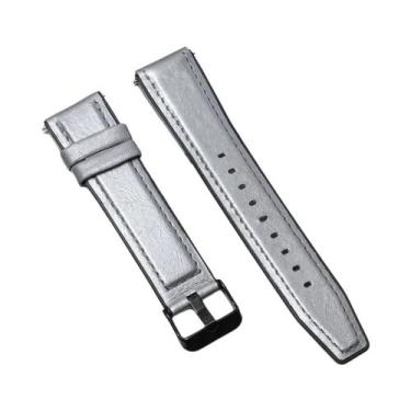 Imagem de Pulseira De Couro E Silicone De 20mm 22mm Para Samsung Galaxy Watch 7 