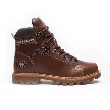 Imagem de Bota West Coast Worker Classic Anilina Café Masculino Couro-Masculino