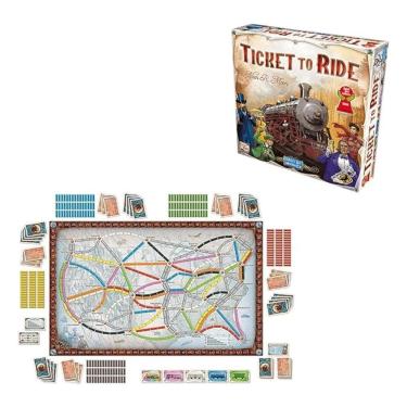 Imagem de Jogo Ticket to Ride Aventura do Trem - Galapagos