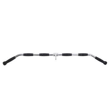 Imagem de Pulley Puxador Costas Emborrachado 122cm (lat Pulldown Bar) - As - Preto