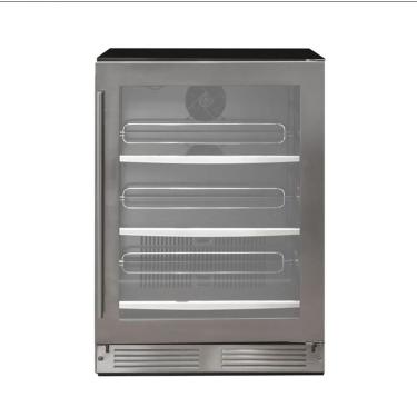 Imagem de Cervejeira de Embutir Cuisinart Arkton 126L Porta em Inox Vidro Temperado Inox 220V