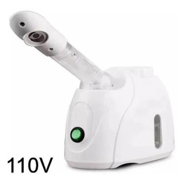 Imagem de Vaporizador Facial Limpeza Pele Remoção Cravos 110v - Cristal, 110V