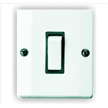 Imagem de Interruptor Paralelo para Controle de Iluminação em Dois Pontos Bivolt Branco Mec Tronic