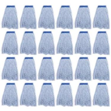 Imagem de Mop Matthew Cleaning de algodão resistente 1,25'' - pacote com 24 unid
