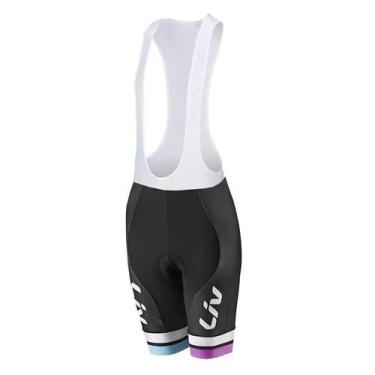 Imagem de Calças De Ciclismo Femininas Justas Com Gel Para MTB E Equitação - NON