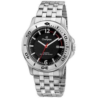 Imagem de Relógio Champion Masculino Ref: Ca30221t Casual Prateado