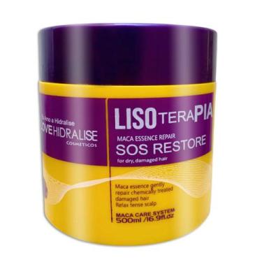 Imagem de Máscara Capilar Collagen Lisoterapia Original Tratamento Capilar 500ml